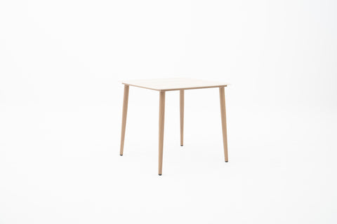 Square Outdoor Dining Table with Sintered Stone Top