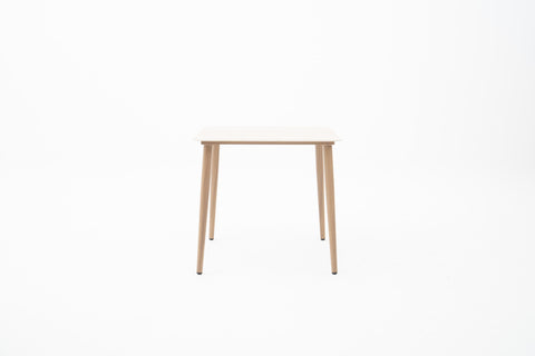 Square Outdoor Dining Table with Sintered Stone Top