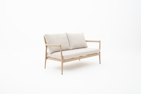 Outdoor Wicker Loveseat