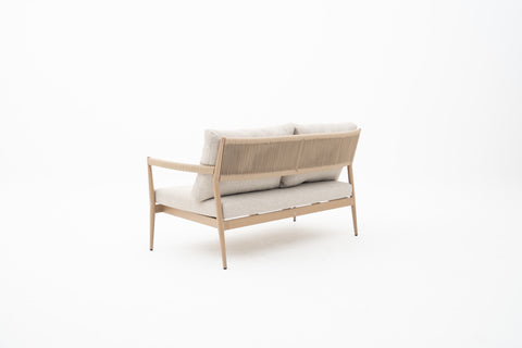 Outdoor Wicker Loveseat