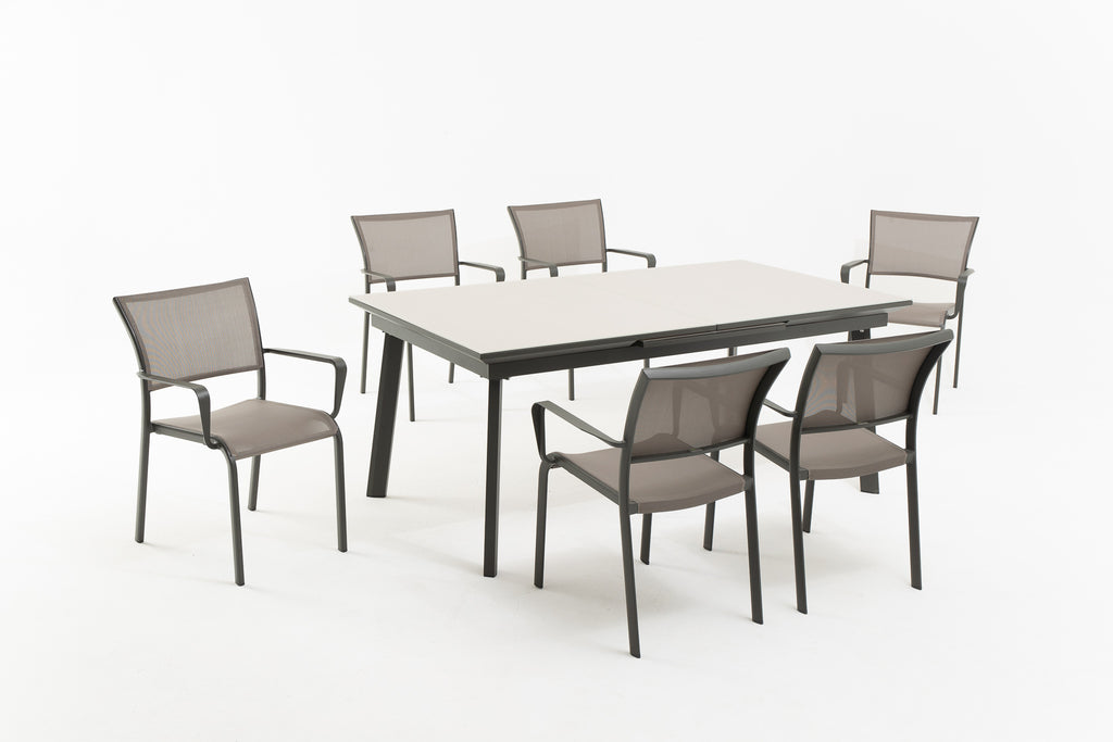 VOLOS 6-Seater Outdoor Dining Set