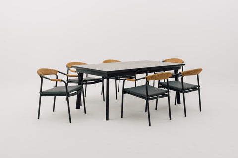 ALMONTE-VOLOS Outdoor Dining Set