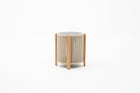 AUSTIN Outdoor Side Table with Integrated Solar Lamp