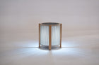 AUSTIN Outdoor Side Table with Integrated Solar Lamp