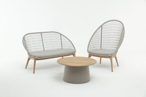 CALVERLEY 3-Piece Outdoor Lounge Set