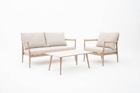 Outdoor Wicker Lounge Set