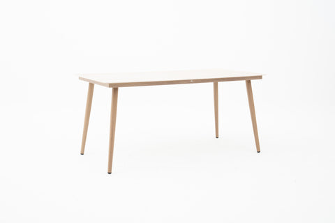 Rectangular Outdoor Dining Table with Sintered Stone Top