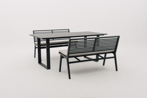 BERN-FARGOZA 3-Piece Outdoor Dining Set