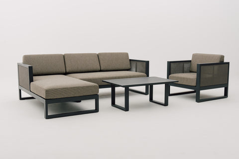FARGOZA 4-Piece Outdoor Lounge Set