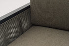 FARGOZA 2-Piece Synthetic Rattan Wicker Weave L-Sectional Outdoor Sofa with Seat & Back Cushions