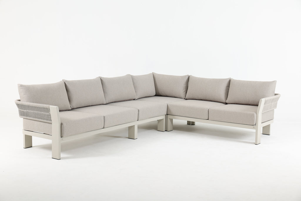 KASTORIA 4-Piece Outdoor Modular Corner Sofa