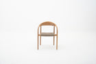 Rope Weave Teak Wood Outdoor Dining Armchair