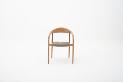 Teak wood outdoor dining chair