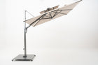 LE MERVEIL Dual Layer Cantilever Parasol with solar LED Lights