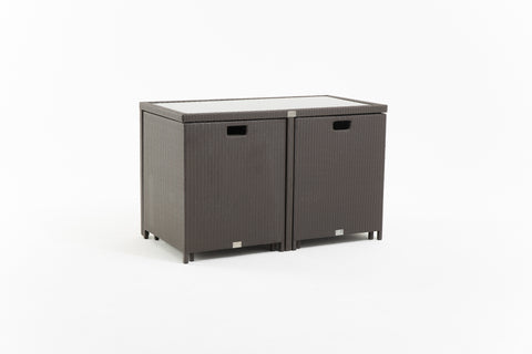 LESTE 5-Piece Tuck-in Outdoor Dining Set