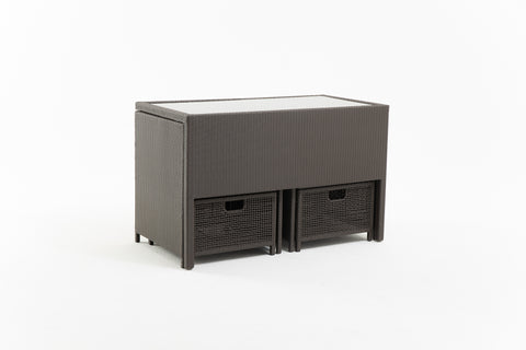 LESTE 5-Piece Tuck-in Outdoor Dining Set