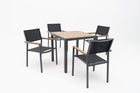 MOZETRA-KARHODES Outdoor Dining Set with Armchairs