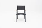 MOZETRA Stackable Outdoor Dining Armchair