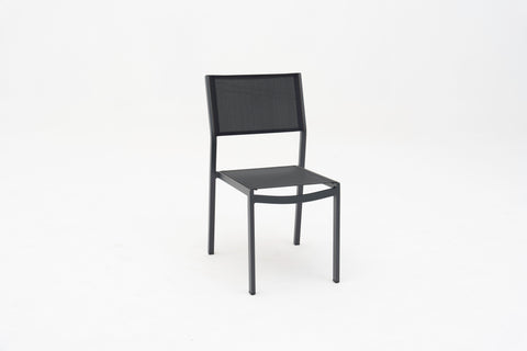 MOZETRA Stackable Outdoor Dining Side Chair