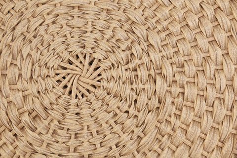 QEPO Outdoor Pouffe Ottoman (Natural)
