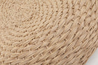 QEPO Outdoor Pouffe Ottoman (Natural)
