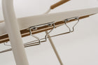 ROLLA 2-Tier Wicker Serving Cart with Castors