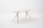 Ivory Rectangular Outdoor Dining Table