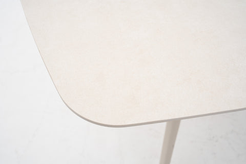 Ivory Rectangular Outdoor Dining Table