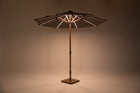 Centerpost Parasol with LED Lights
