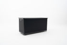 Black Textilene Outdoor Utility Box
