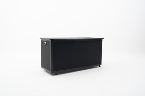 Black Textilene Outdoor Utility Box