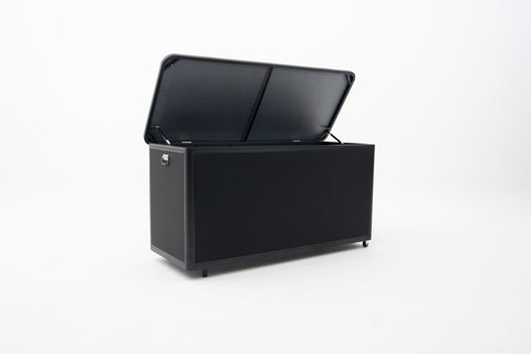 Black Textilene Outdoor Utility Box