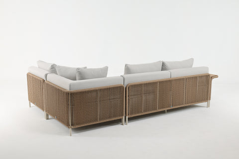 TARAMANTI 3-Piece Outdoor L-Sectional Sofa