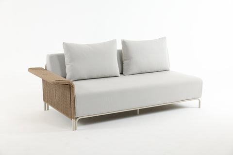 TARAMANTI Outdoor Modular Sofa - 2-Seater Left-Arm Facing Module