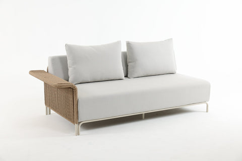 TARAMANTI Outdoor Modular Sofa - 2-Seater Left-Arm Facing Module