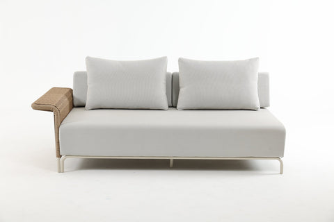 TARAMANTI Outdoor Modular Sofa - 2-Seater Left-Arm Facing Module