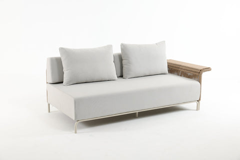 TARAMANTI Outdoor Modular Sofa - 2-Seater Right-Arm Facing Module