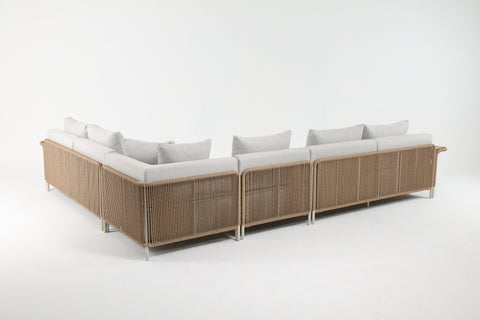 TARAMANTI 4-Piece Outdoor Modular Corner Sofa