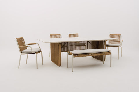 TARAMANTI 6-Seater Outdoor Dining Set