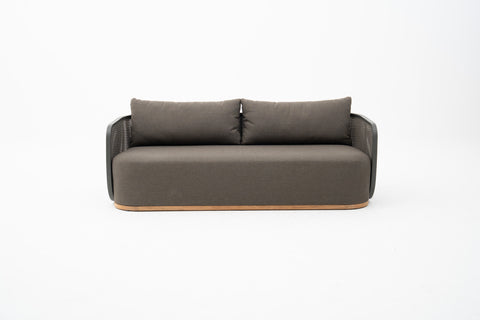 3-Seater Outdoor Wicker Sofa