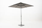 TROPIVUE Centerpost Parasol with Square Canopy & LED Lights