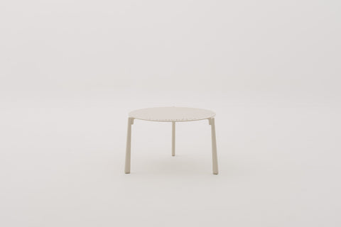 VITORRA Round Coffee Table w/ Laser-cut Motifs