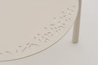 VITORRA Round Coffee Table w/ Laser-cut Motifs