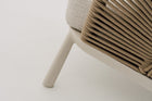 VITORRA Rope Weave Outdoor Dining Armchair with Seat & Back Cushions