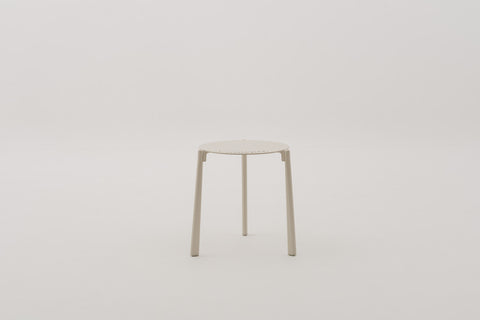 VITORRA Round Side Table with Laser-cut Motifs