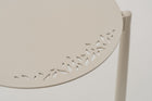 VITORRA Round Side Table with Laser-cut Motifs