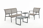 VOLOS-MORK 4-Piece Outdoor Lounge Set