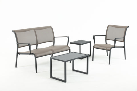 VOLOS-MORK 4-Piece Outdoor Lounge Set