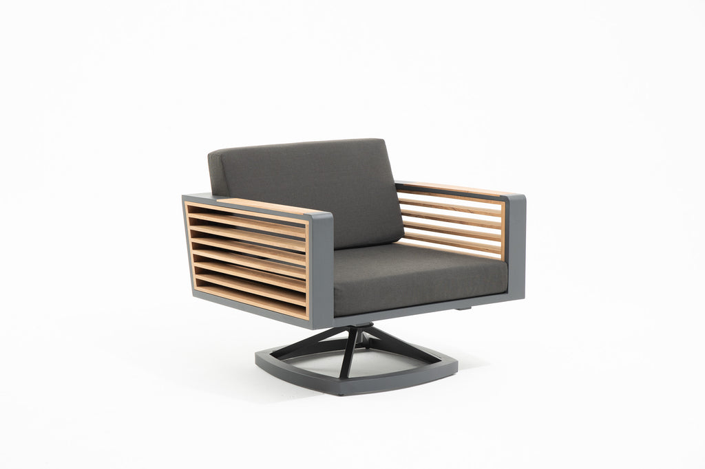 ARGOS Outdoor Swivel Lounge Chair