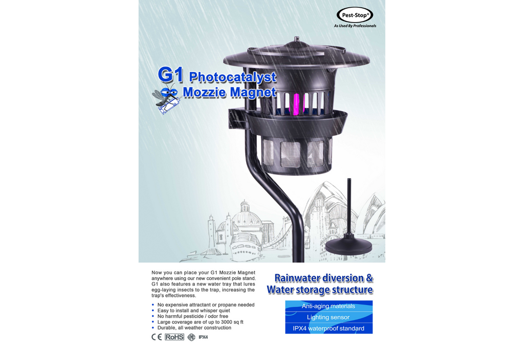 Pest-Stop® G1 Photocatalyst Outdoor Mozzie Magnet